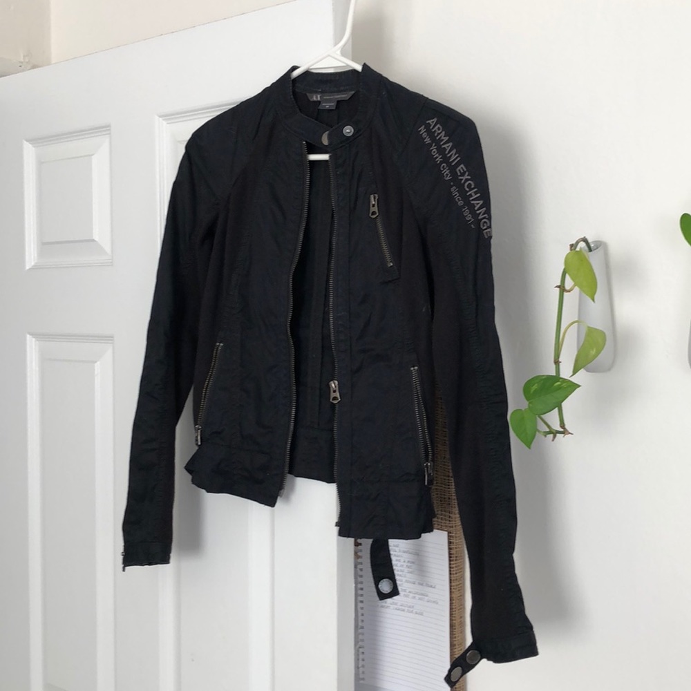 Armani Exchange Black Jacket